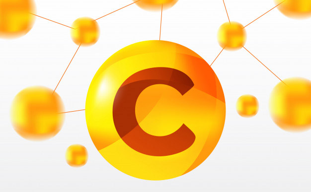 vitamina-c-molecula-salud-cartel-amarillo-atomo-bola_22052-1179